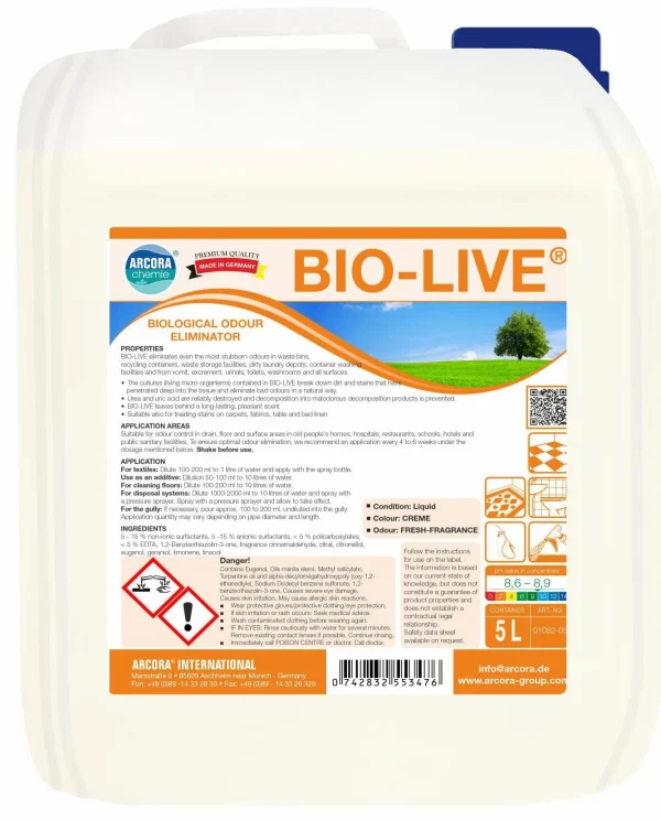 ARCORA Desinfektionsmittel-und Alkoholbeständige Bodenbeschichtung ELITE 29, 5L 4