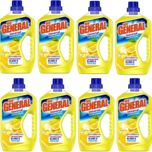 Null Der General Universal Frische Zitrone Allzweckreiniger 3×750 Ml Reinigungsmittel 15