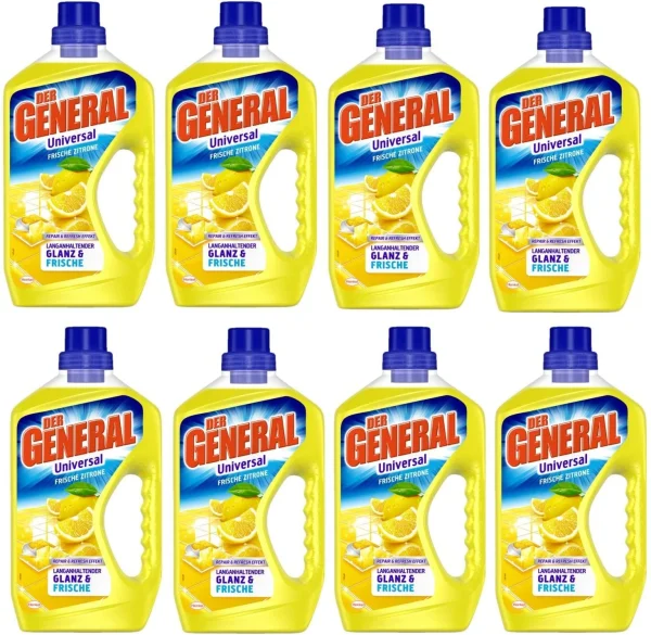 Null Der General Universal Frische Zitrone Allzweckreiniger 3×750 Ml Reinigungsmittel 5