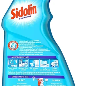 Null Sidolin Multi Flächen Reiniger Sprühflasche 500 Ml Flasche Reinigungsmittel 19