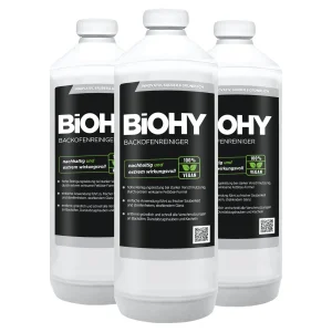Null BiOHY Backofenreiniger Hochkonzentrat (480x1l Flasche) | Profi Grillreiniger, Fettlöser EXTRA STARK | Zur Einfachen Und Schnellen Ofenreinigung 13