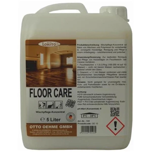 Lorito Holzwischpflege Laminatreiniger Lamiclean 467 1 Liter 5