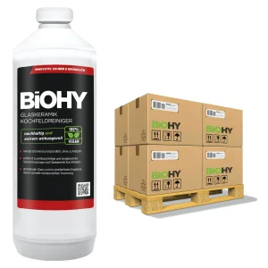 BiOHY Glaskeramik Kochfeldreiniger (50x10l Kanister) | Optimal Zur Reinigung Und Pflege Von Kochfeld Und Induktion | Geeignet Für ALLE GERÄTE 15