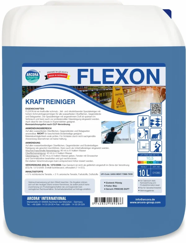 ARCORA Schnell Wirkendes Aktivreiniger-Konzentrat SPEED-CLEAN, 10L 4