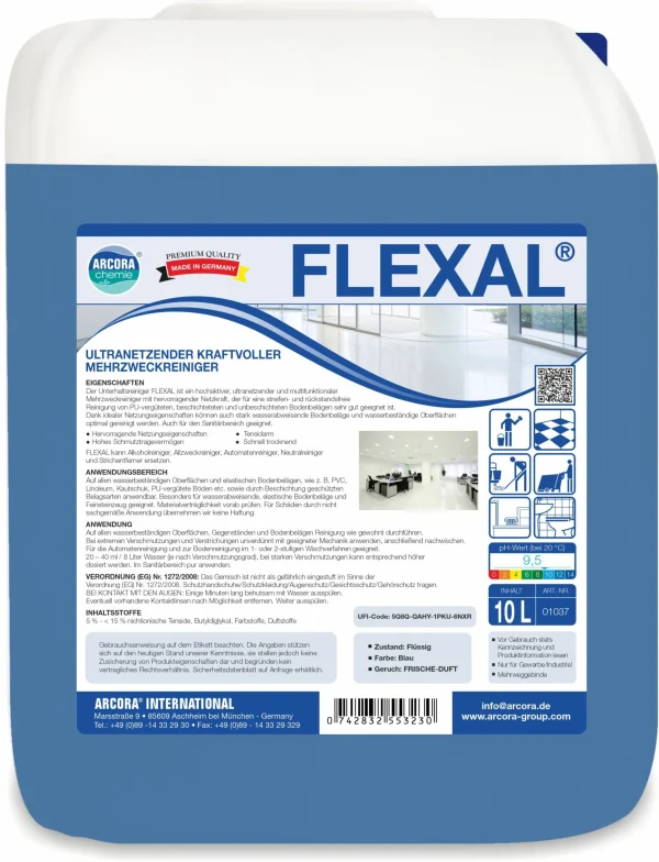 ARCORA Alkalischer Feinsteinzeugreiniger IDEAL, 10 L 8