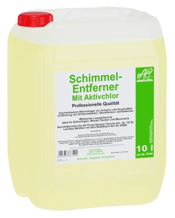 Assindia Schimmelentferner Mit Aktivchlor 10l 1