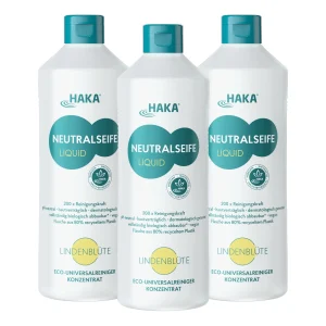 Null HAKA Neutralseife Liquid Lindenblüte Allzweckreiniger Für Haushalt Und Auto, 1 Liter 11