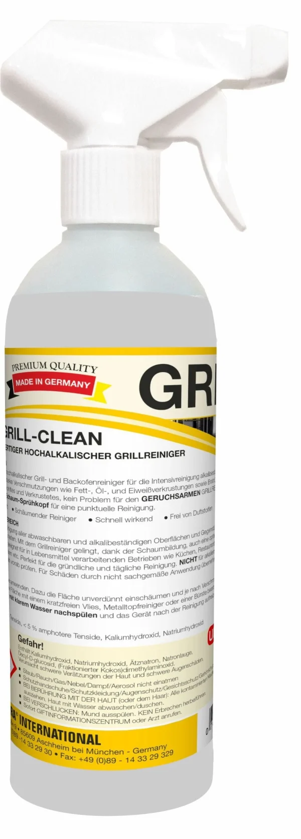 ARCORA Gebrauchsfertiger Hochalkalischer Grillreiniger GRILL-CLEAN, 10L 3