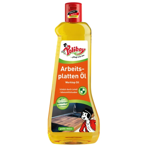 Null Poliboy Arbeitsplatten Öl – Für Unbehandelte Und Geölte Hölzer, Schützt Vor Wasser Und Schmutz – 500ml – Made In Germany 1