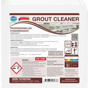Null Arvox Pro Fugen + Fliesen Spezialreiniger – Fugenreiniger Bad Fliesen – Sanitärreiniger – Grout Cleaner – Reiniger – 2×0,5L Set 16