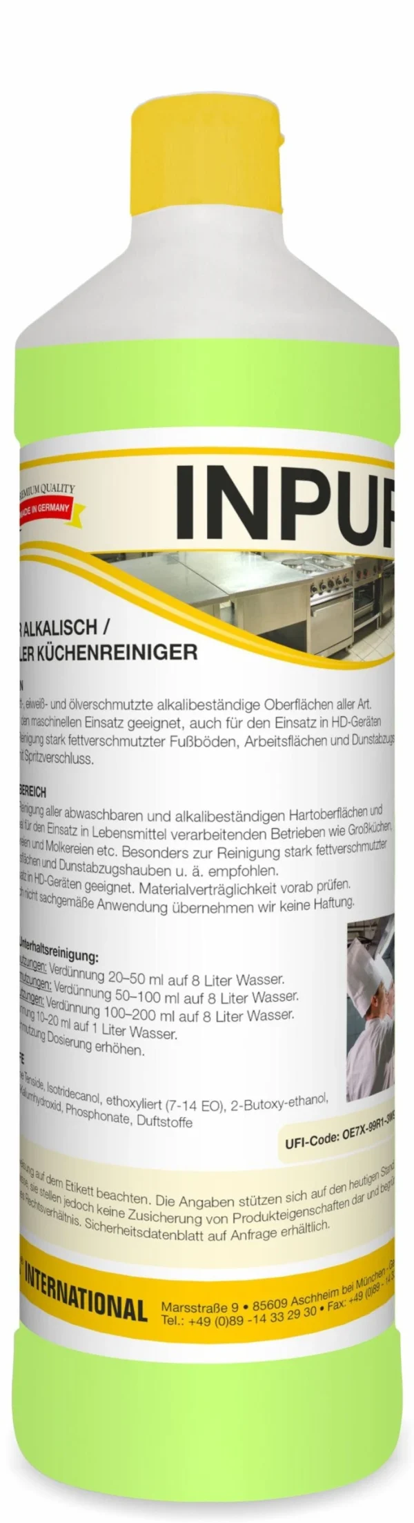 ARCORA Gebrauchsfertiger Küchenreiniger FAT-CLEAN, 500ml 4