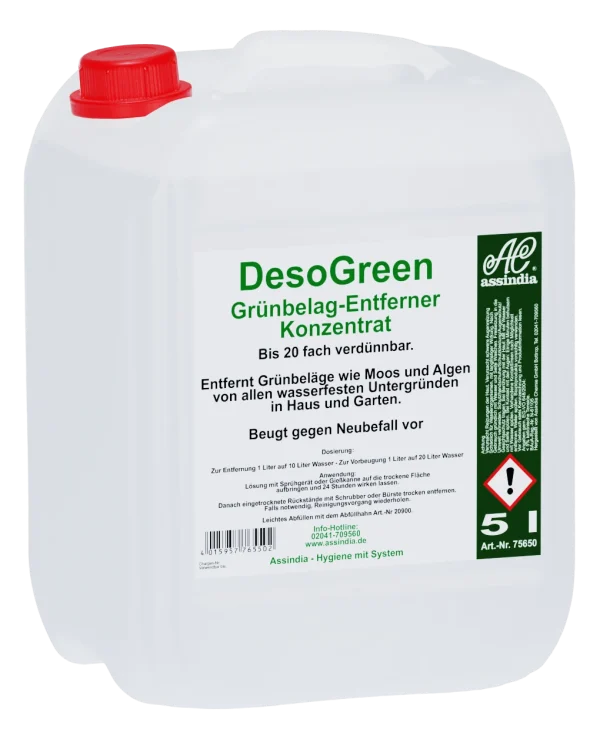 Assindia DesoGreen Grünbelagentferner 1000ml 4