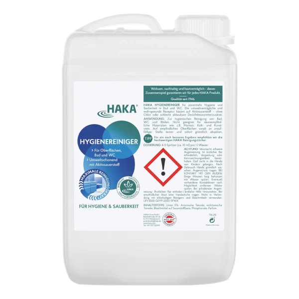 Null HAKA Hygienereiniger, 3 Liter 1