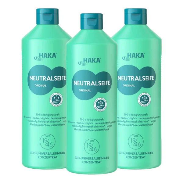 Null HAKA Neutralseife Original Allzweckreiniger Für Haushalt Und Auto, 5kg 3