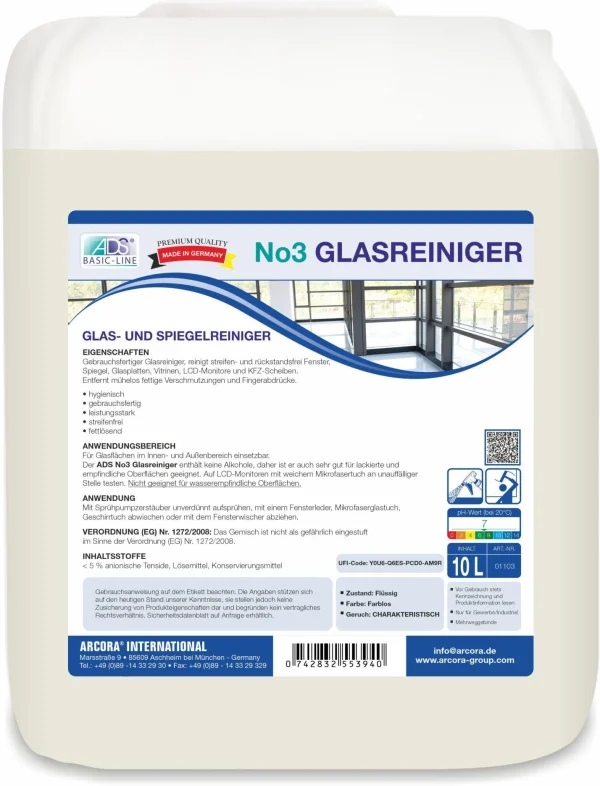 Null Sonett Glasreiniger – 10l 4