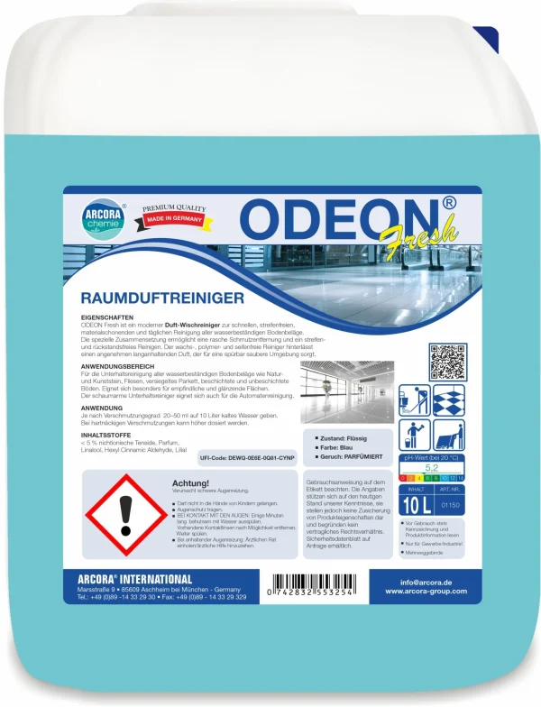 ARCORA Schnell Wirkendes Aktivreiniger-Konzentrat SPEED-CLEAN, 10L 5