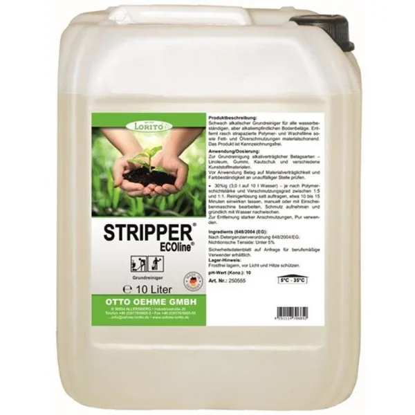 Lorito Stripper Ecoline Kennzeichnungsfreier Grundreiniger Schmutzlöser 3