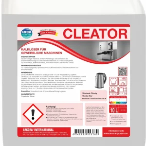 ARCORA Kalklöser Für Gewerbliche Maschinen CLEATOR, 1L 11