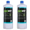 Null BiOHY Glas- Und Oberflächenreiniger (2x1l Flasche) | Konzentrat | Universalreiniger | Intensiv & Nachhaltig Reinigender Automatenreiniger 23