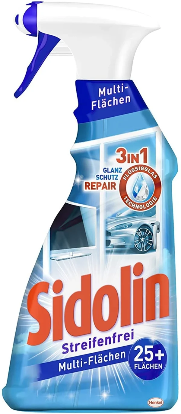 Null Sidolin Multi Flächen Reiniger Sprühflasche 500 Ml Flasche Reinigungsmittel 1