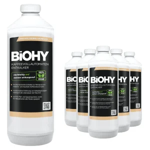 Null BiOHY Kaffeevollautomaten Entkalker (3x1l Flasche) | Ideal Zur Entkalkung Von Allen Kaffeemaschinen | Ca. 20 Entkalkungsvorgänge/Flasche 11