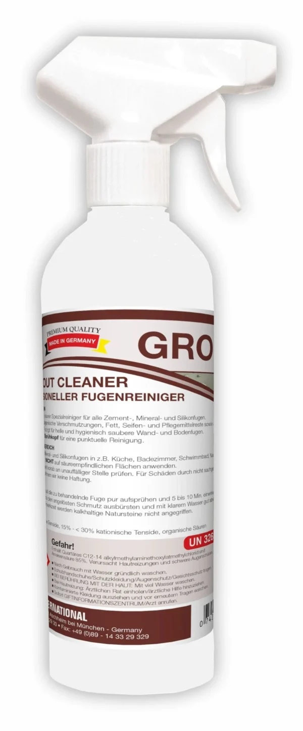 Null Arvox Pro Fugen + Fliesen Spezialreiniger – Fugenreiniger Bad Fliesen – Sanitärreiniger – Grout Cleaner – Reiniger – 2×0,5L Set 7