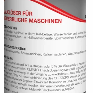ARCORA Kalklöser Für Gewerbliche Maschinen CLEATOR, 10L 11