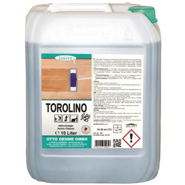 Lorito Torolino 142 Aktivreiniger Unterhaltsreiniger 10 Liter 1