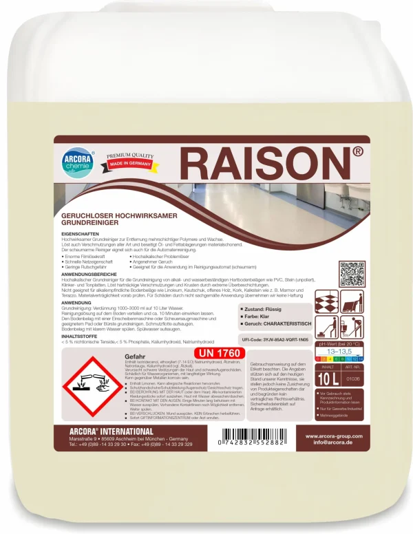ARCORA Grundreiniger Für Alkaliempfindliche Böden PROLINO, 10 L 3