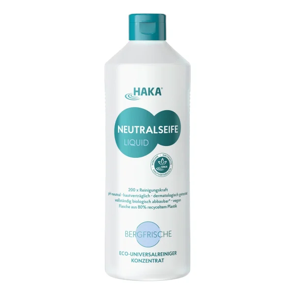 Null HAKA Neutralseife Liquid Pur Allzweckreiniger Für Haushalt Und Auto, 3 Liter 4