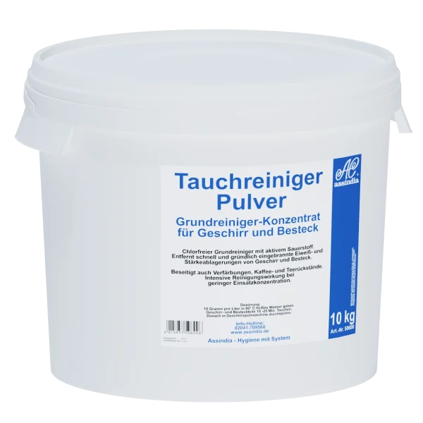 Assindia Geschirr- & Besteck-Tauchreiniger 10kg 5