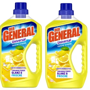 Null Der General Universal Frische Zitrone Allzweckreiniger 3×750 Ml Reinigungsmittel 13