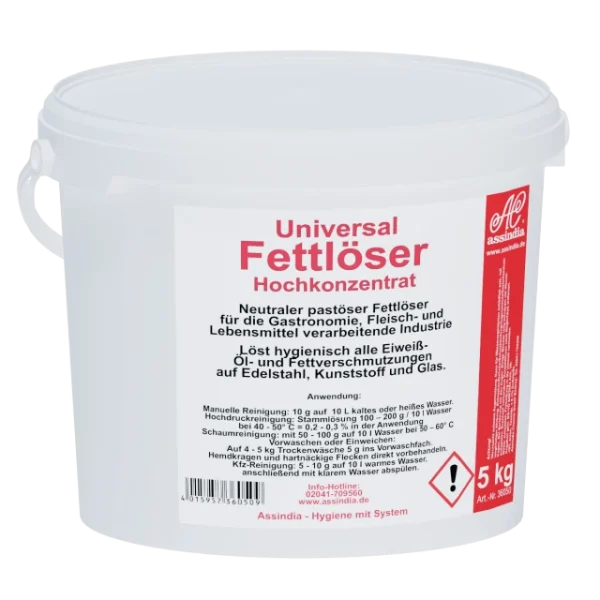 Assindia Universal-Fettlöser Hochkonzentrat Paste 5kg 1