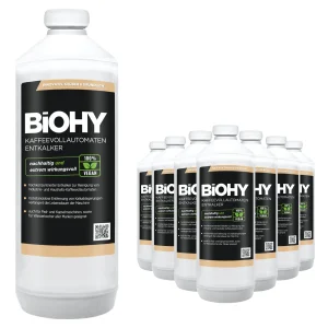 Null BiOHY Kaffeevollautomaten Entkalker (6x1l Flasche) | Ideal Zur Entkalkung Von Allen Kaffeemaschinen | Ca. 20 Entkalkungsvorgänge/Flasche 13